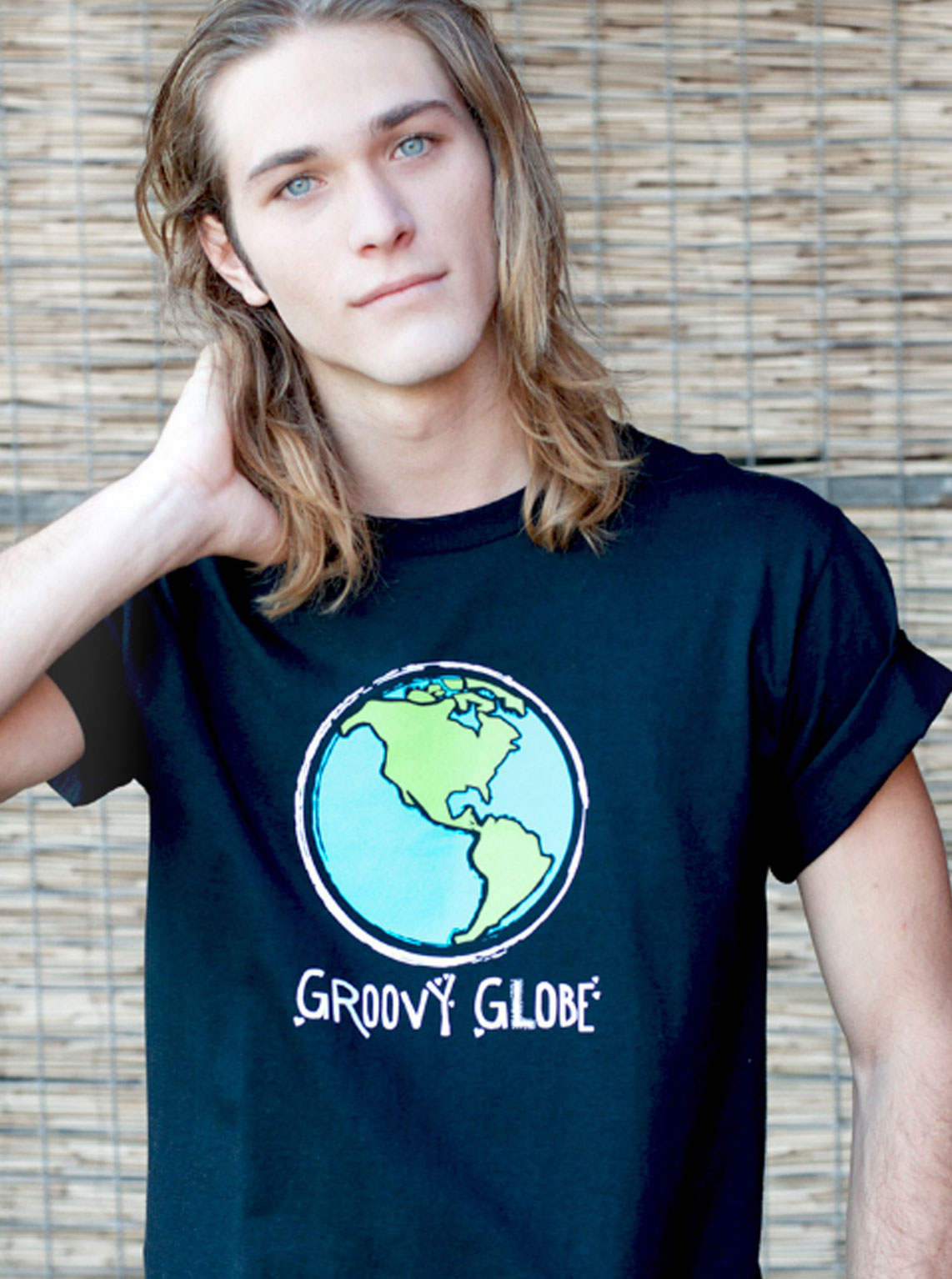 Men\'s Eco-friendly Groovy – Cotton t-shirt Organic Globe